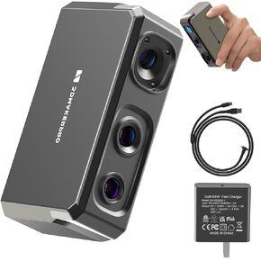 Seal Lite 3D Scanner for 3D Printing - 3D Printer Accessories Handheld Scan 0.02mm Accuracy 0.07mm Resolution 10FPS, NIR Light & Anti-Shake Optical Lenses, Free 3D Scanning Software