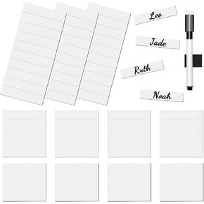 1+70PCS Baseball Lineup Magnets，2.36 x 0.51 Inches Magnetic Name Lineup Board Tabs ，Reusable Magnetic Strip Dry Erase with Erase Pen for Baseball Clipboard Whiteboard