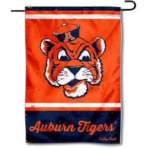 Auburn Vintage Retro Throwback Garden Flag