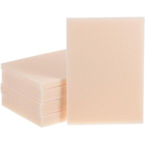 HARFINGTON 8pcs Sanding Sponge 4" x 2-3/4" Sanding Sponges Pad 800-1000 Grit Hand Sanding Sponges Sheet Wet Dry Sandpaper for Model Drywall Metal Wood Furniture Polishing, Beige