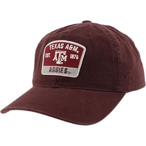 ZHATS Men's NCAA Officially Licensed Hat Scholarship Patch Team Color Switchback