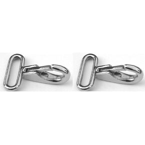 Marine Part Depot Two Stainless Bimini Strap Snaps