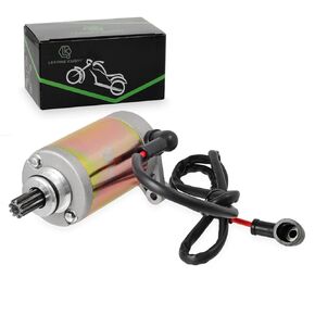 LK Motorcycle ATV Starter Motor for Suzuki G N 125 1983-1996 Engine Part Motor Assy Starting 31100-05320-000（Band line）