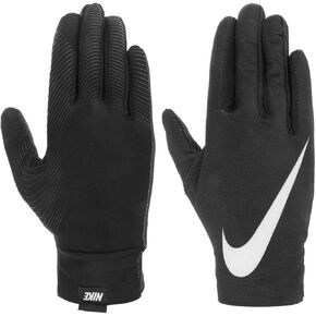 Nike Womens Base Layer Gloves Black | Silver Large