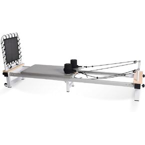 AeroPilates Precision Reformer 610 with Optional Cadillac - Pilates Reformer Workout Machine for Home Gym - Cardio Fitness Rebounder - Up to 350 lbs Weight Capacity