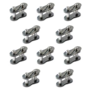 #80H Heavy Duty Roller Chain Connecting Links (10 Pack)