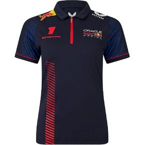 قميص بولو Red Bull Racing F1 للسيدات 2023 Max Verstappen Team