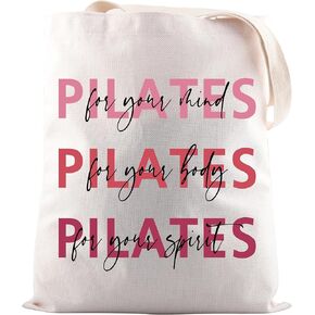 Pilates Instructor Gift Pilates for your Mind Tote Bag Pilates Teacher Workout Gift