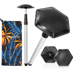 montela golf Travel Bag Support Pole, Golf Support System Adjustable Travel Golf Bag Support Rod Still Arm Golf Glub Protector for Travel Bag Golf Club Bag Accessories