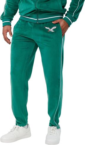 FOCO NFL mens Nfl Team Logo Tracksuit Soft Velour Sweatsuit in Saudi Arabia
