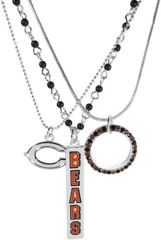 Siskiyou NFL unisex-adult Trio Necklace Set in Saudi Arabia