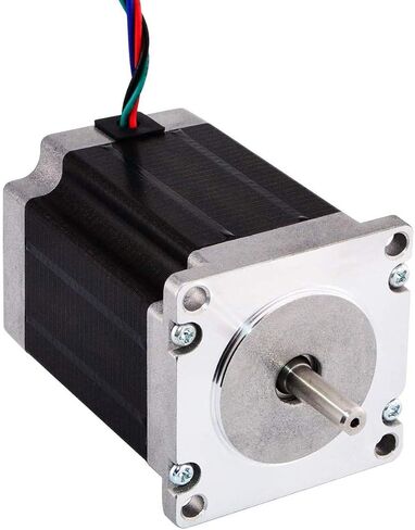 Nema 23 Stepper Motor Bipolar 2.8A 1.89N.m Holding Torque 2-Phase 4-Wire 1.8 Deg 76mm Body for 3D Printer or CNC Machine in Saudi Arabia