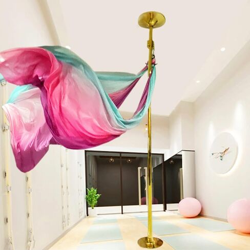 PRIOR FITNESS 45mm Pole Dancing Accessories Aerial Silks Silkii Pole Dancing Pole for Home Rotation Device Spinning Hanging Equipment in Saudi Arabia