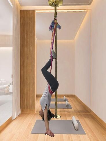 PRIOR FITNESS 45mm Pole Dancing Accessories Aerial Silks Silkii Pole Dancing Pole for Home Rotation Device Spinning Hanging Equipment in Saudi Arabia
