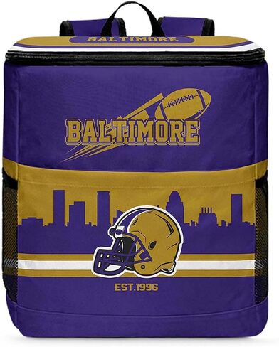San Francisco City Football Fan Adult Men Backpack Cooler Insulated Leakproof 30 Can Beer Cooler Bag Picnic Cooler Bag, Portable Insulated Travel Cooler. in Saudi Arabia