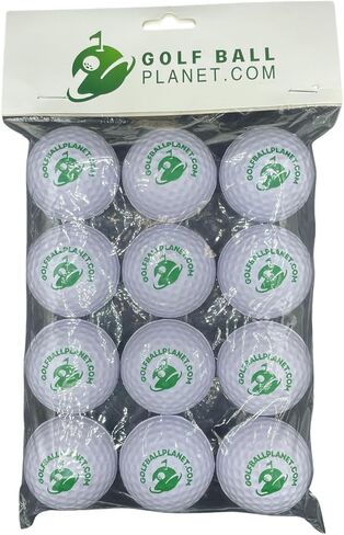 كرات جولف فوم للتدريب على كرة الجولف، 12 قطعة، بيضاء in Kuwait