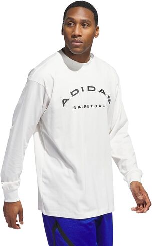 adidas Men's Select Long Sleeve Basketball T-shirt in Saudi Arabia