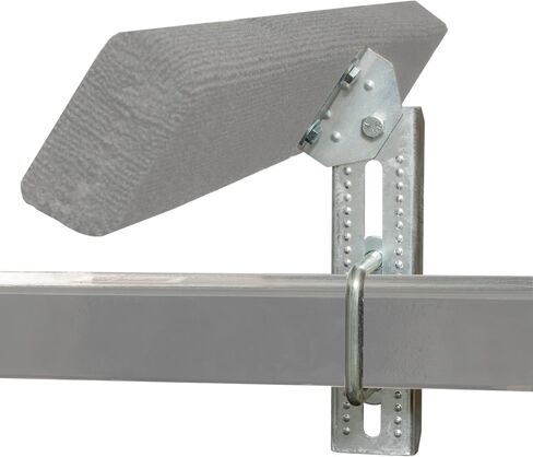 Extreme Max 3006.7047 10" Galvanized Swivel-Top Bunk Bracket with Hardware for 3" x 3" Trailer - 2-Pack in Saudi Arabia