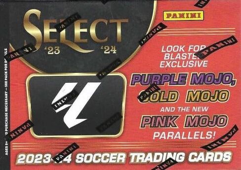 2023/24 Panini Select La Liga Soccer (Football) Blaster Box - Look for Autographs and Memorabilia Cards - 24 Trading Cards in Saudi Arabia