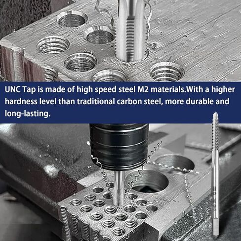 2 قطعة No 2-56 UNC صنبور لولبي اليد اليمنى، HSS 2x56 UNC مستقيم مخدد الحنفية in Kuwait