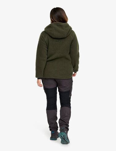 RevolutionRace Sherpa Hoodie for Women, Fleece Jacket Perfect for Hiking and Outdoor Adventures in Kuwait
