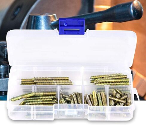 110pcs M4 Dowel Screw Double Ended Threaded Bolts Woodworking Furniture Connector Hanger Bolt 416/20/25/30/35/40mm in Saudi Arabia