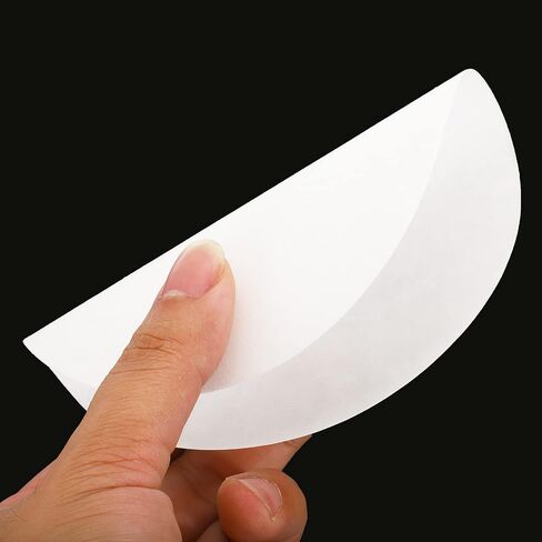 PATIKIL 300Pcs 12.5cm Qualitative Filter Paper Circles, Fast Speed Round Laboratory Filter Paper Chemical Industrial Oil Testing Funnel Filter Paper in Kuwait