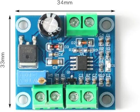 5Pcs Voltage to Frequency Module 0-10V to 0-10KHz Signal Converter Module Board Voltage to Frequency Pulse Signal Module in Saudi Arabia