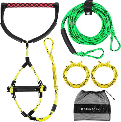 حبل سحب للتزلج على الماء من واكيبورد للرياضات المائية للقوارب مع مقبض إيفا in Kuwait