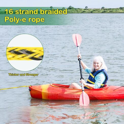 حبل سحب للتزلج على الماء من واكيبورد للرياضات المائية للقوارب مع مقبض إيفا in Kuwait