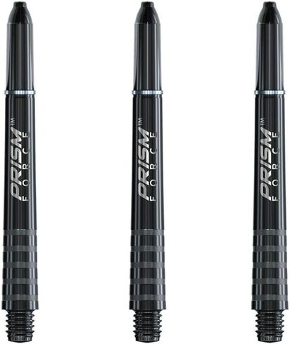 Winmau Prism Force Dart Shafts, Force Grip Zone Stems, Medium 48mm, Black in Saudi Arabia