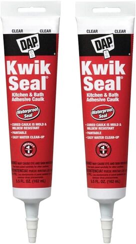 DAP, Inc. 18008 - Adhesive Caulk, Tub and Tile, Clear, 5.5 oz. Tube in Saudi Arabia