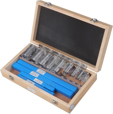 Keyway Broach Set HSS Keyway Cutting Tool for Lathe Inch Size Broaches Set (18pcs) in Saudi Arabia