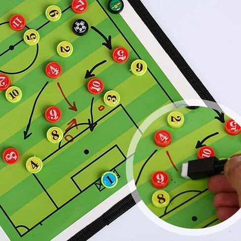 لوحة تدريب كرة القدم، لوحة تدريب كرة القدم الجافة للمدرب، لوحة تدريب مغناطيسية لكرة القدم، معدات تدريب كرة القدم لخطة اللعب ودراسة المدرب والحكم in Kuwait