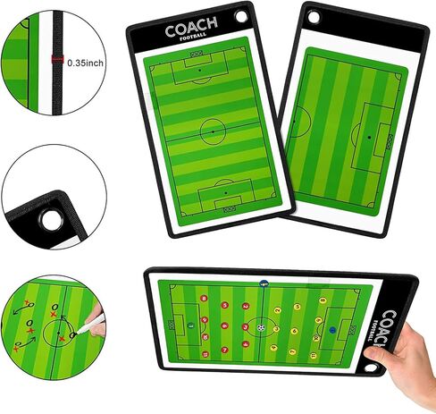 لوحة تدريب كرة القدم، لوحة تدريب كرة القدم الجافة للمدرب، لوحة تدريب مغناطيسية لكرة القدم، معدات تدريب كرة القدم لخطة اللعب ودراسة المدرب والحكم in Kuwait
