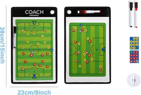 لوحة تدريب كرة القدم، لوحة تدريب كرة القدم الجافة للمدرب، لوحة تدريب مغناطيسية لكرة القدم، معدات تدريب كرة القدم لخطة اللعب ودراسة المدرب والحكم in Kuwait