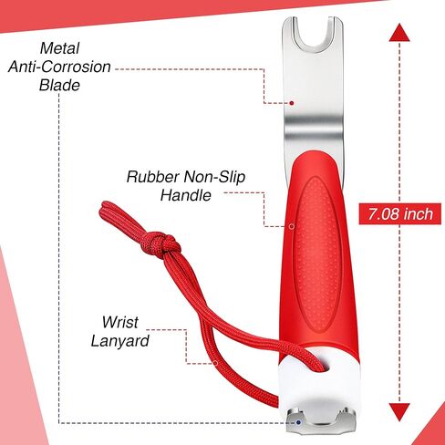 Enhon Snap Tool for Boat Canvas Snaps, Practical and Durability Boat Cover Snap Release Tool Save Canvas from Ripping, Design for Boaters and Anglers in Saudi Arabia