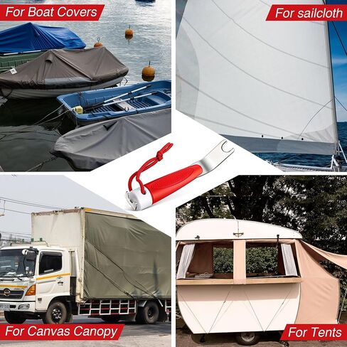Enhon Snap Tool for Boat Canvas Snaps, Practical and Durability Boat Cover Snap Release Tool Save Canvas from Ripping, Design for Boaters and Anglers in Saudi Arabia