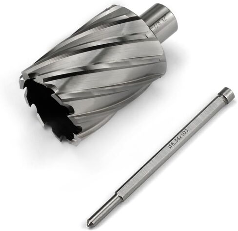 قاطع حلقي 3/4 بوصة ويلدون شانك 1-7/8 قطر القطع 2 قطع عمق القطع لقم الضرب HSS عدة لضغط الحفر المغناطيسي in Kuwait