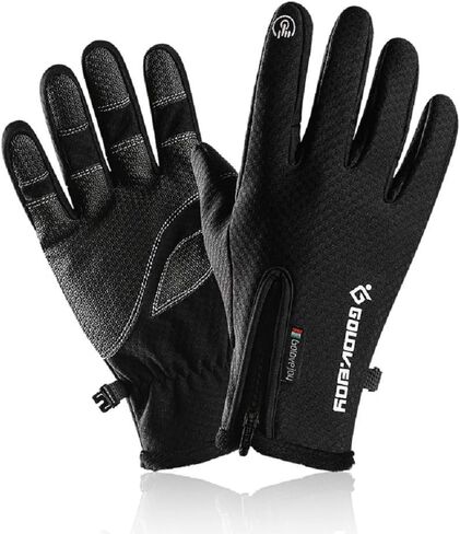 Winter Gloves for Men&Women Touch Screen Gloves Waterproof Warm Fleece Gloves Driving Running Cycling Cold Weather Gloves in Saudi Arabia
