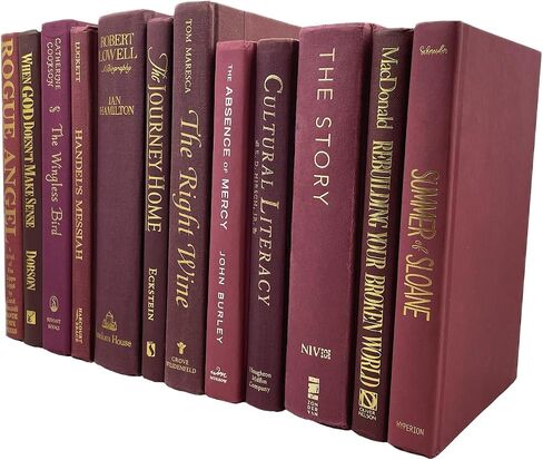 Antique Black Books by Color | Alston & Oak Real Hardback Books Home Decor | Bulk Bundle of Decorative Hardcovers for Bookshelf Interior Design of Homes, Offices, Weddings, or Set Props in Saudi Arabia
