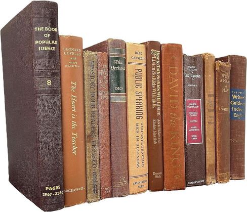 Antique Black Books by Color | Alston & Oak Real Hardback Books Home Decor | Bulk Bundle of Decorative Hardcovers for Bookshelf Interior Design of Homes, Offices, Weddings, or Set Props in Saudi Arabia