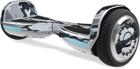 MightySkins Carbon Fiber Skin for Razor Hovertrax 1.5 Hover Board - Artic Camo | Protective, Durable Textured Carbon Fiber Finish | Easy to Apply, Remove, and Change Styles | Made in The USA in Saudi Arabia