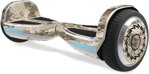 MightySkins Carbon Fiber Skin for Razor Hovertrax 1.5 Hover Board - Artic Camo | Protective, Durable Textured Carbon Fiber Finish | Easy to Apply, Remove, and Change Styles | Made in The USA in Saudi Arabia