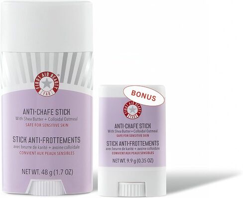 First Aid Beauty Anti Chafe Stick with Shea Butter + Colloidal Oatmeal – Chafe Guard Keeps Skin Comfortable for 10K Steps in Saudi Arabia