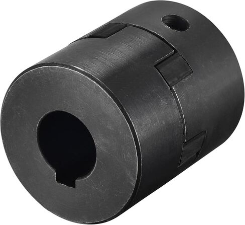 MECCANIXITY Flexible Coupling Shaft 17mm to 25mm 51mm x 44mm Motor Coupler Joint in Saudi Arabia