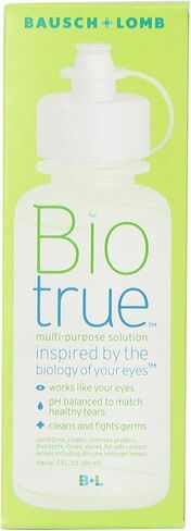 محلول Bausch + Lomb Biotrue متعدد الأغراض للعدسات اللاصقة الناعمة - اشترِ العبوات ووفر (عبوة من قطعتين) in Kuwait