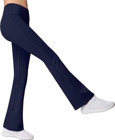 Girl Flare Yoga Pants for Athleic Dance (3 Pack) in Saudi Arabia