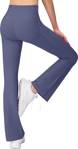 Girl Flare Yoga Pants for Athleic Dance (3 Pack) in Saudi Arabia