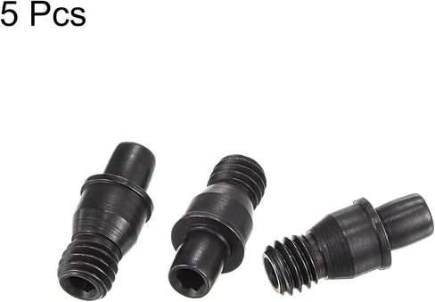 uxcell M6x17-1 Carbon Steel Set Screws for Carbide CNC Lathe Tool Holder, 10Pcs in Saudi Arabia